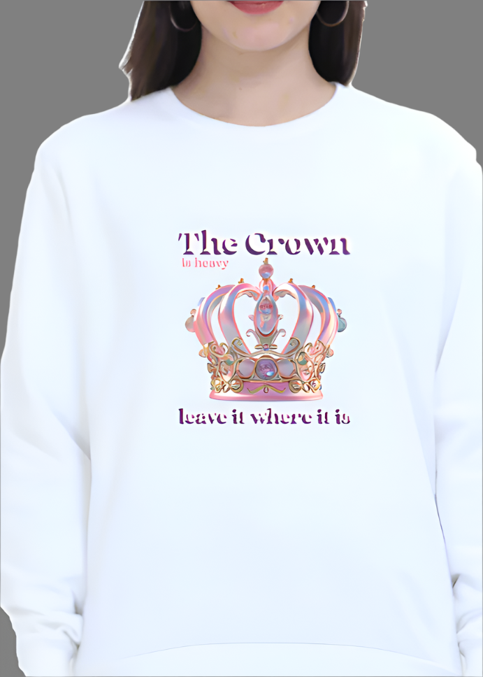 MissMinimalism - Crown Is Heavy - Sweat Tshirt