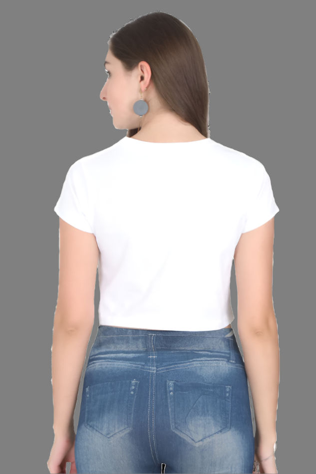 Miss Minimalism Sip back and Relax - Crop Top