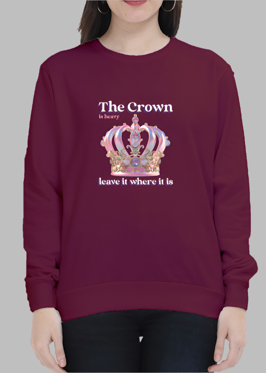MissMinimalism - Crown Is Heavy - Sweat Tshirt