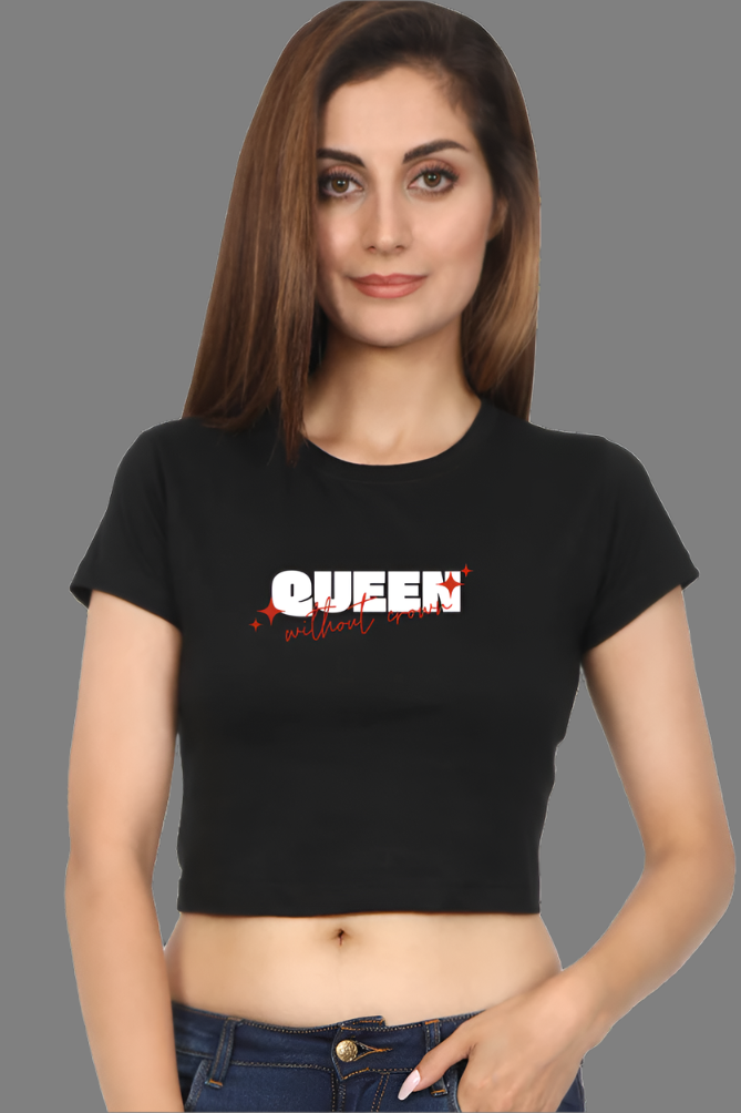 Miss Minimalism Queen Without Crown - Croptop