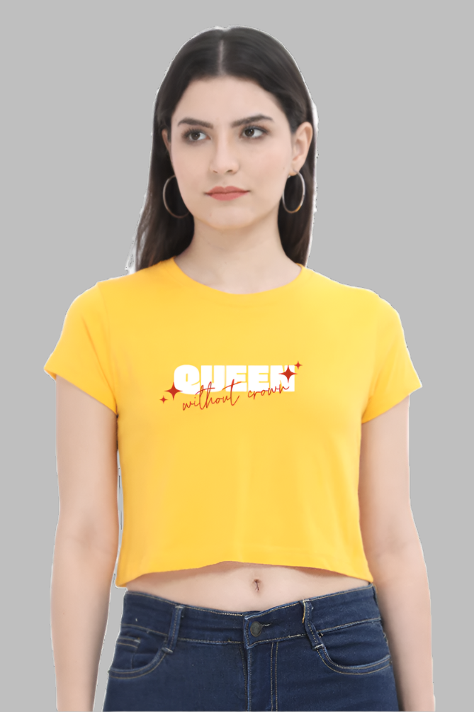 Miss Minimalism Queen Without Crown - Croptop