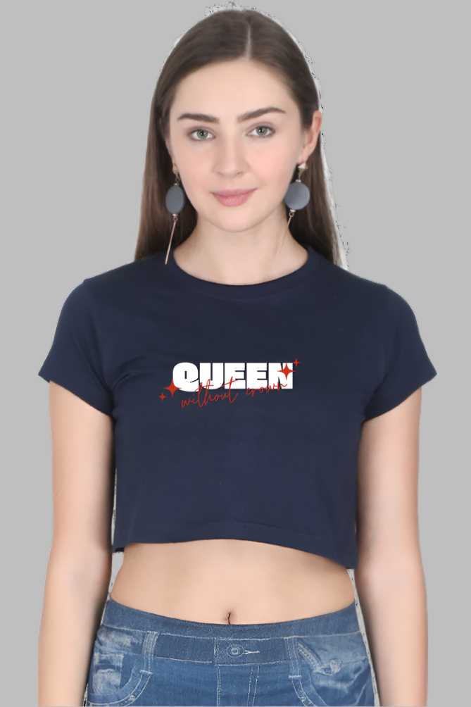 Miss Minimalism Queen Without Crown - Croptop