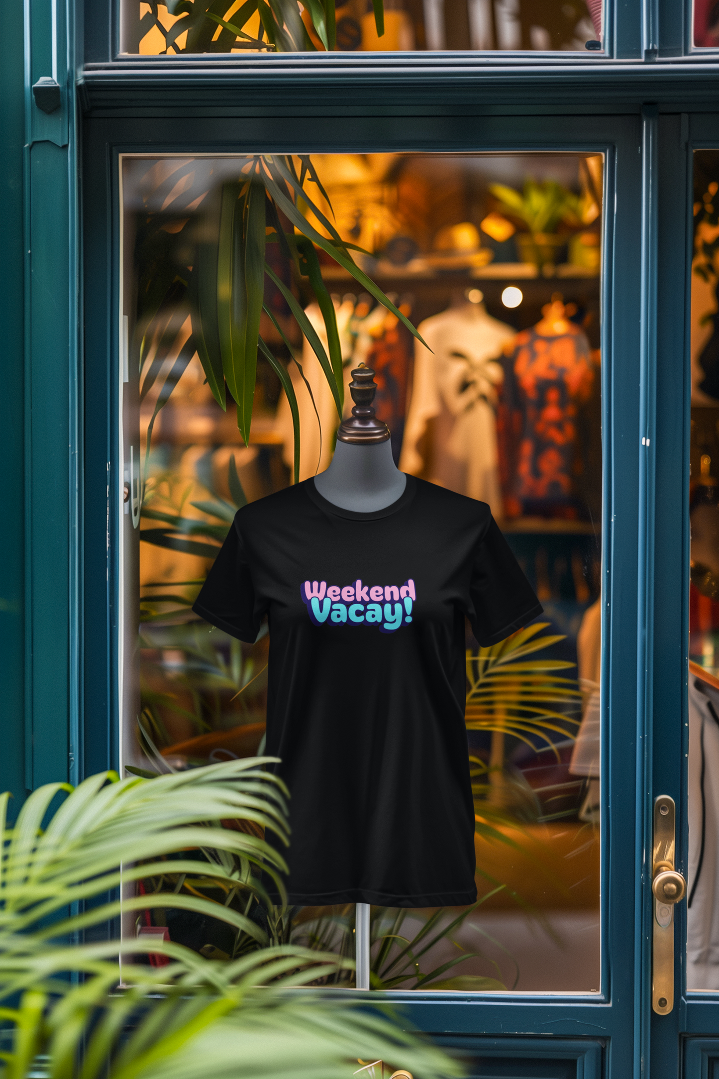 Miss Minimalism - Weekend Vacay Round Neck Tshirts