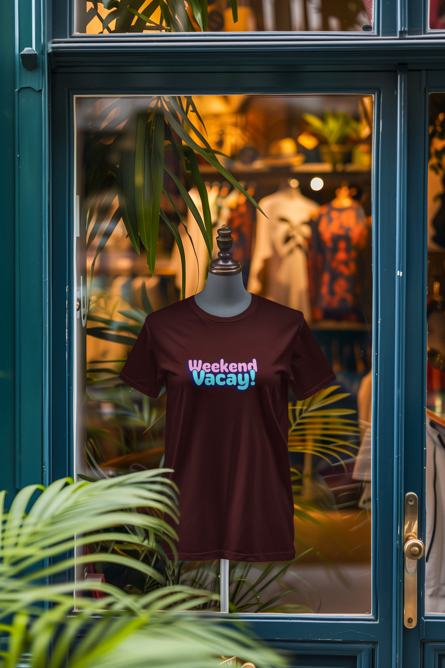 Miss Minimalism - Weekend Vacay Round Neck Tshirts