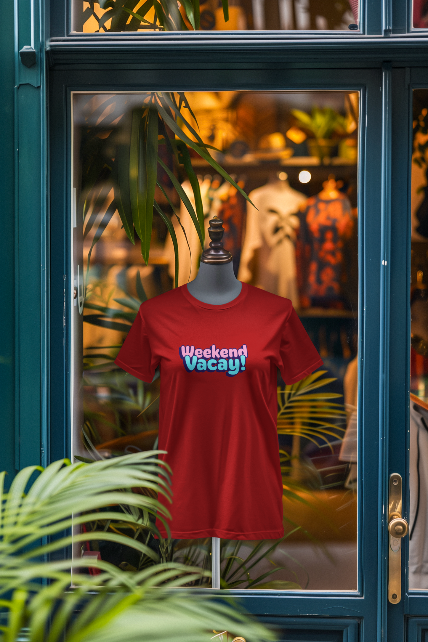 Miss Minimalism - Weekend Vacay Round Neck Tshirts