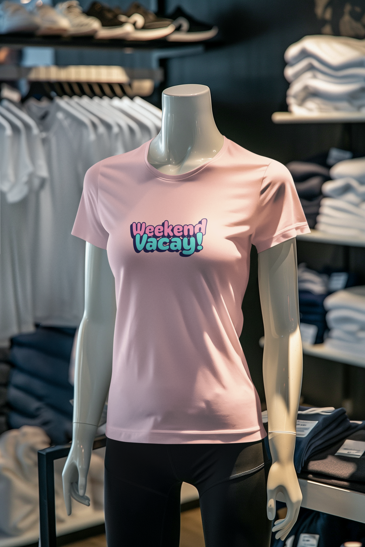 Miss Minimalism - Weekend Vacay Round Neck Tshirts