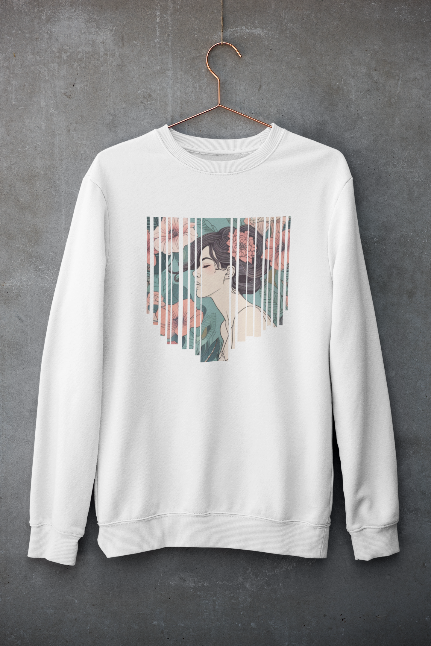 Floral Muse Sweatshirt by Miss Minimalism