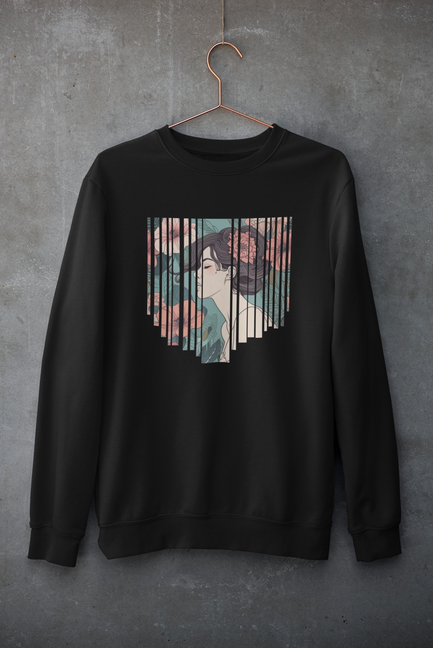 Floral Muse Sweatshirt by Miss Minimalism