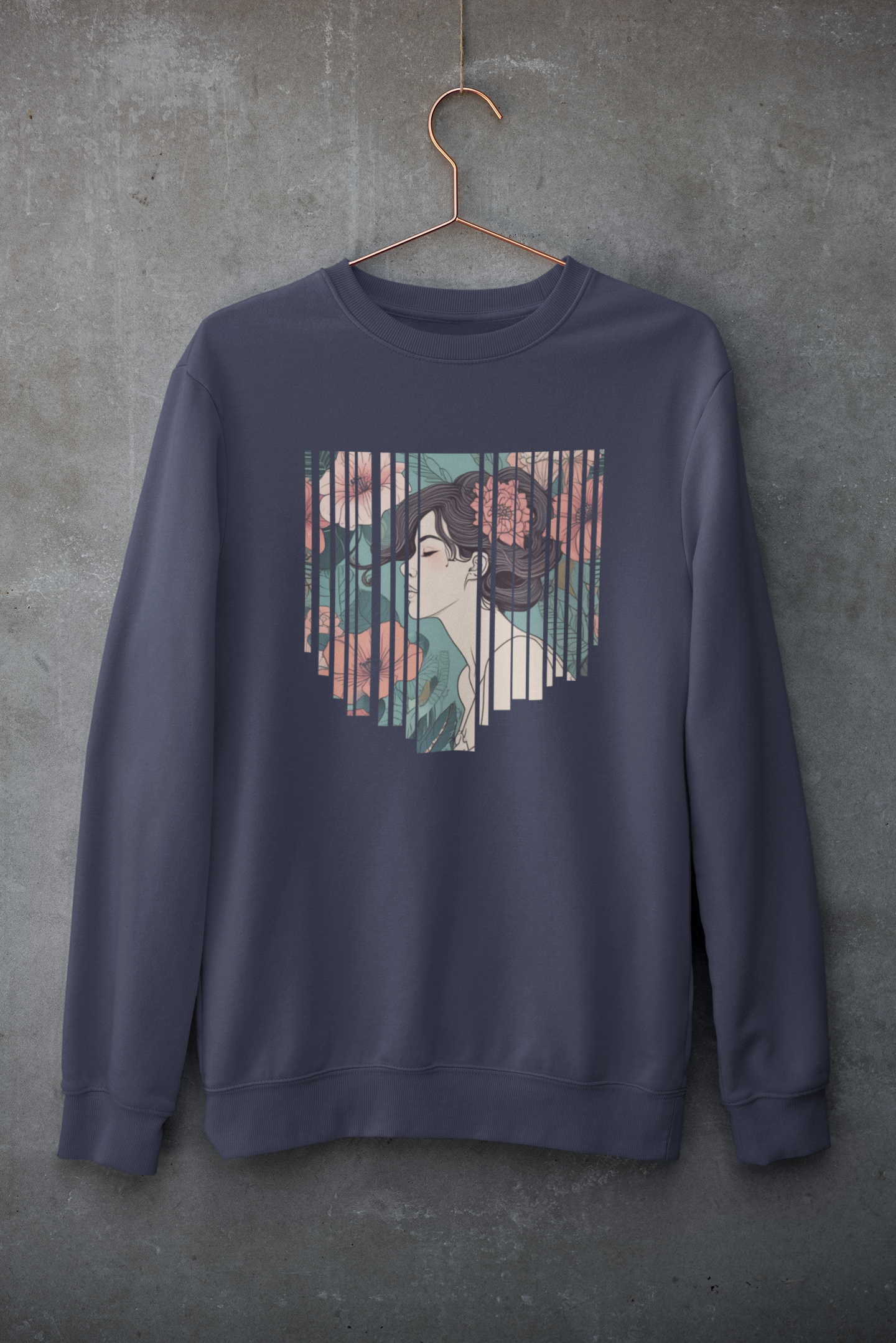 Floral Muse Sweatshirt by Miss Minimalism