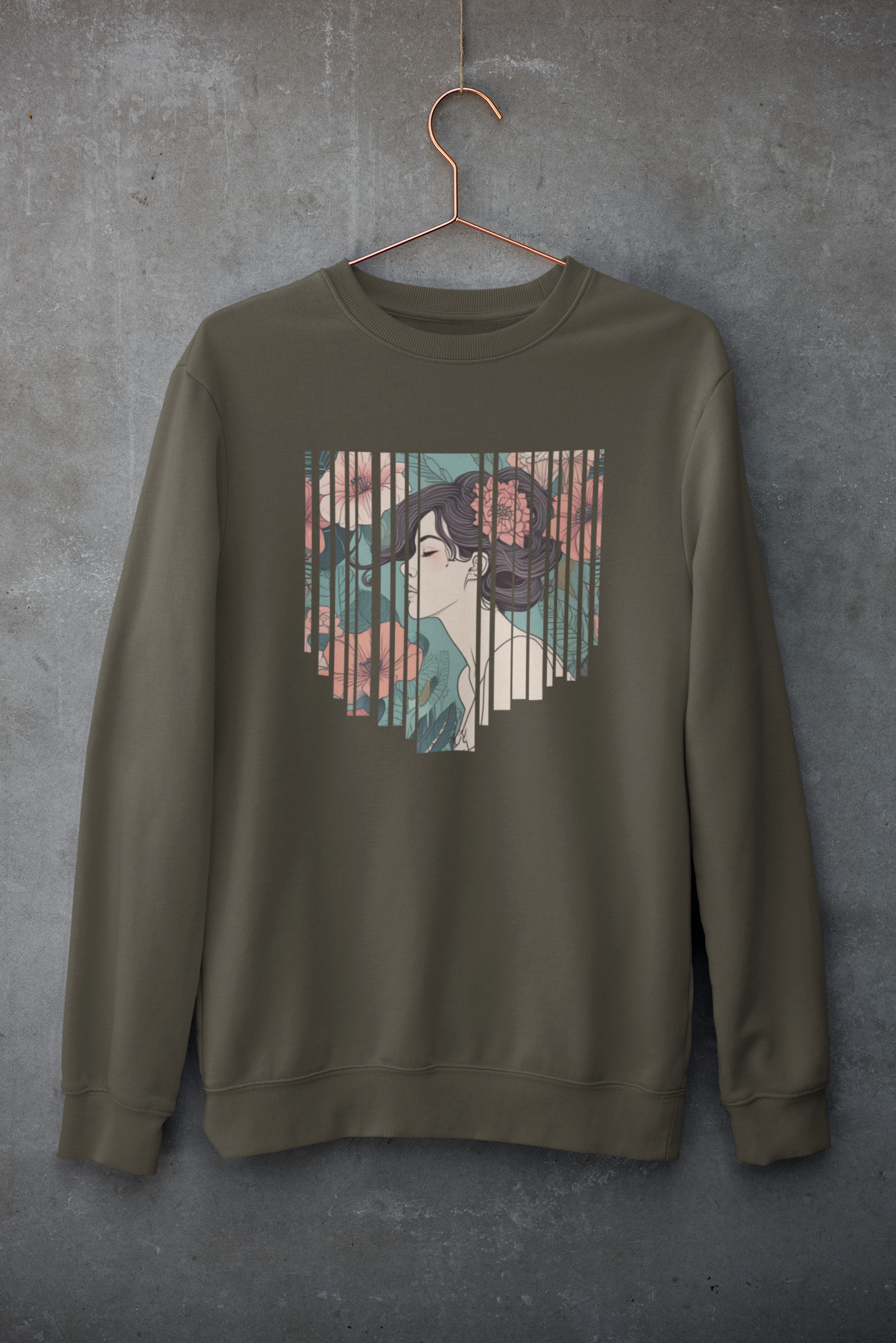 Floral Muse Sweatshirt by Miss Minimalism