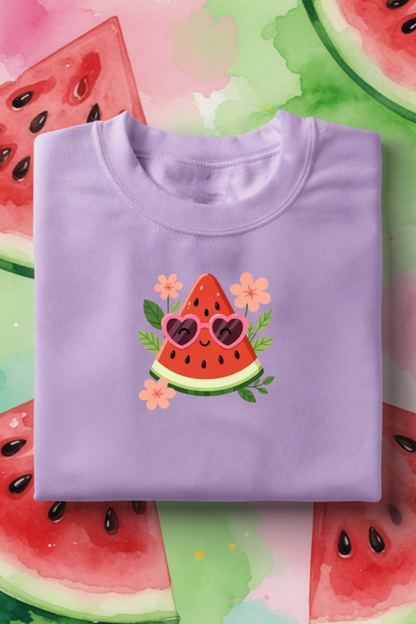 Watermelon Baby Tee – Cute Summer Crop Top
