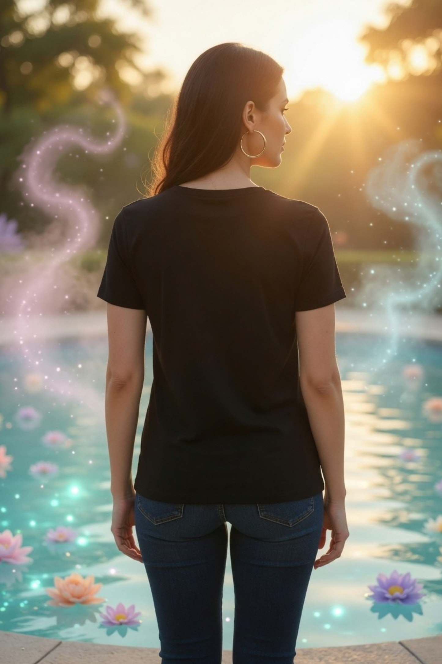 Summer Sips Classic Crew Neck T-Shirt