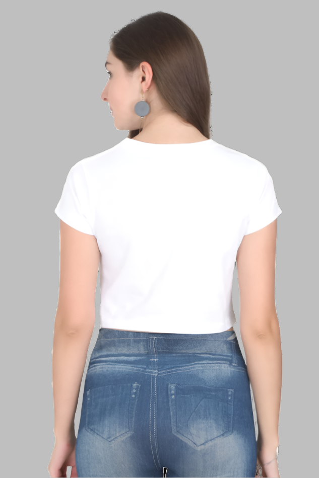 Miss Minimalism "Queen of My Kingdom" Crop Top