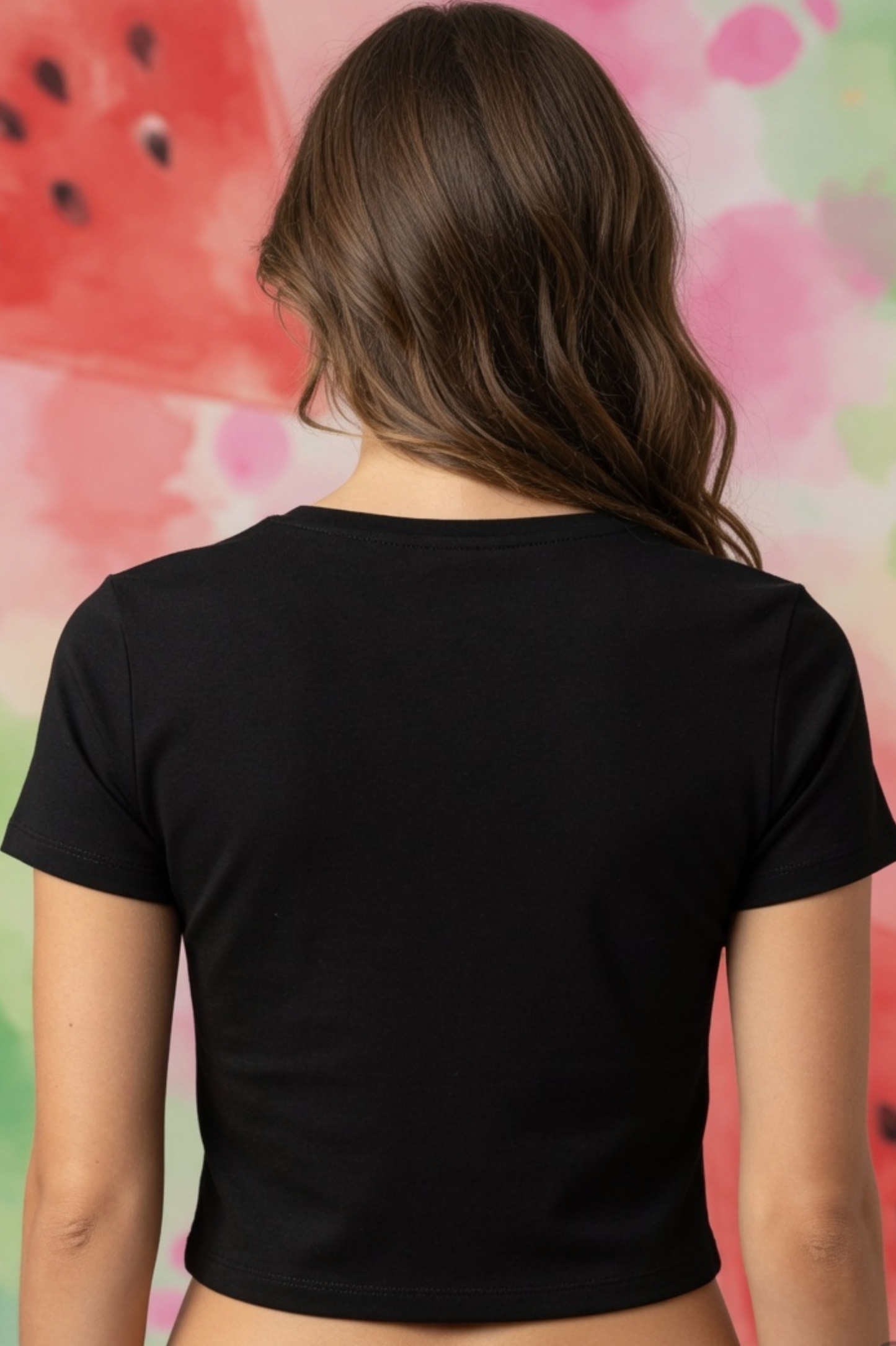 Watermelon Baby Tee – Cute Summer Crop Top