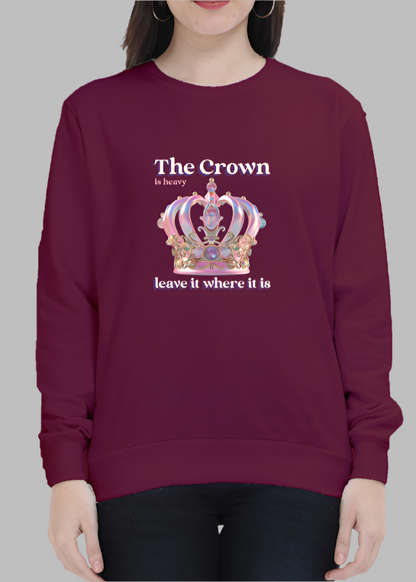 MissMinimalism - Crown Is Heavy - Sweat Tshirt