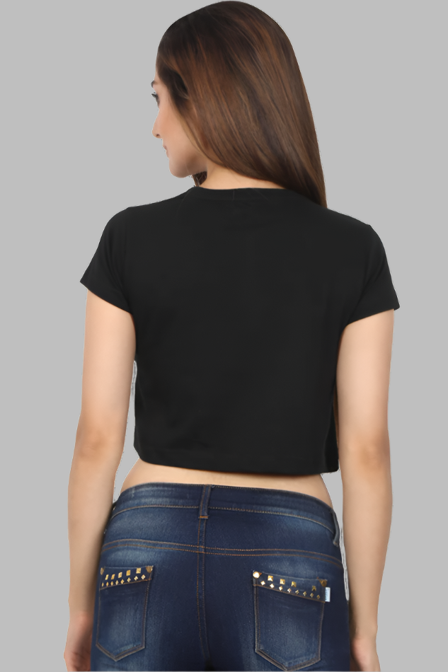 Miss Minimalism "Queen of My Kingdom" Crop Top