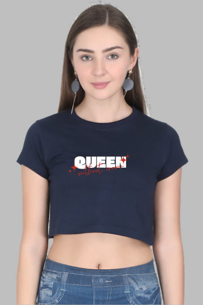 Miss Minimalism Queen Without Crown - Croptop