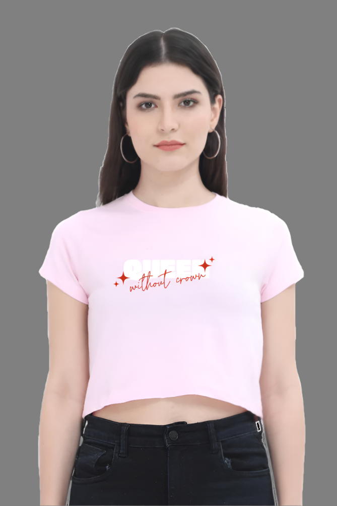 Miss Minimalism Queen Without Crown - Croptop