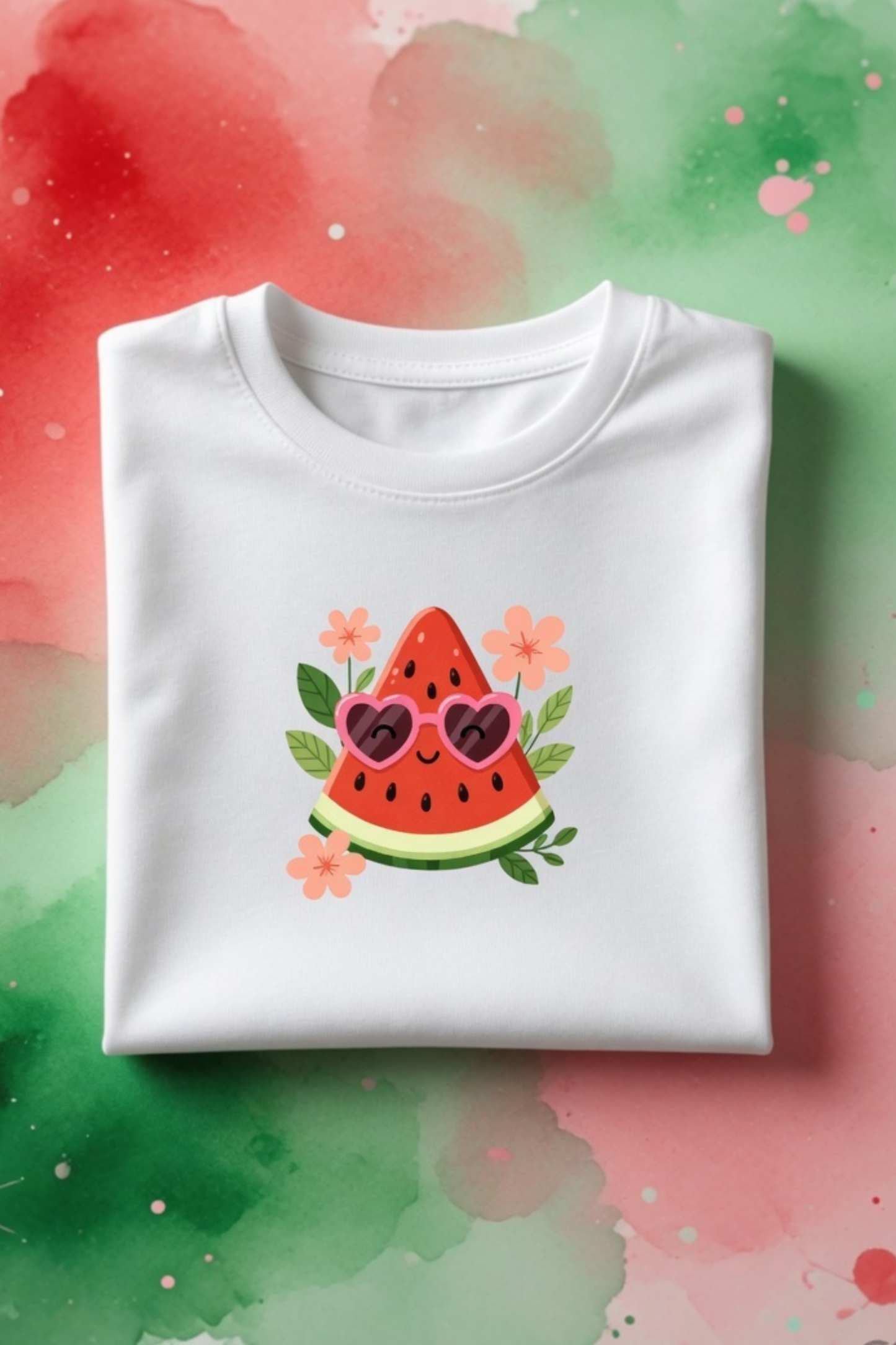Watermelon Baby Tee – Cute Summer Crop Top
