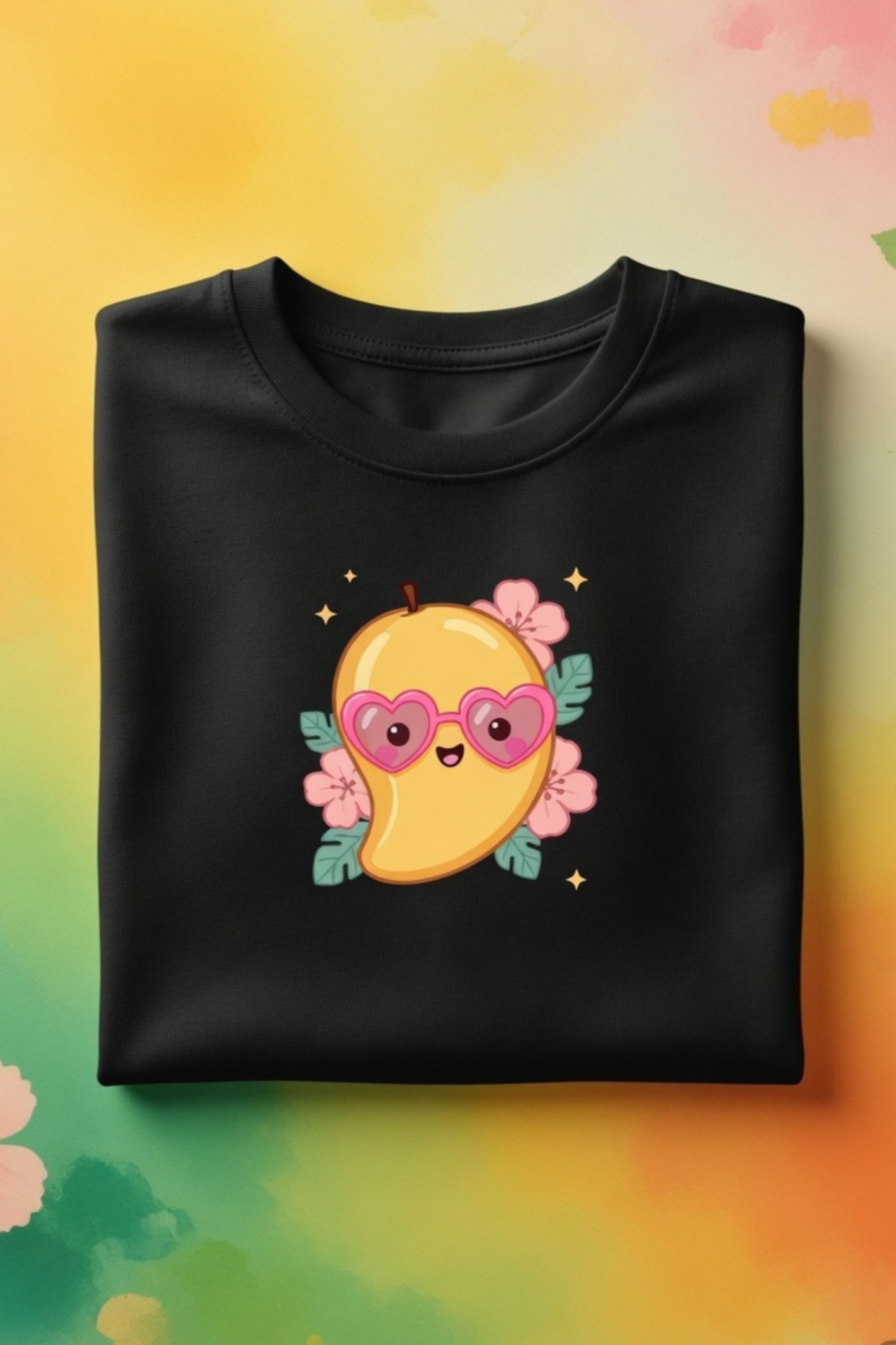 Mango Baby Tee – Cute Summer Crop Top