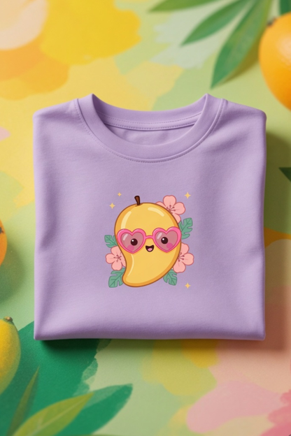 Mango Baby Tee – Cute Summer Crop Top