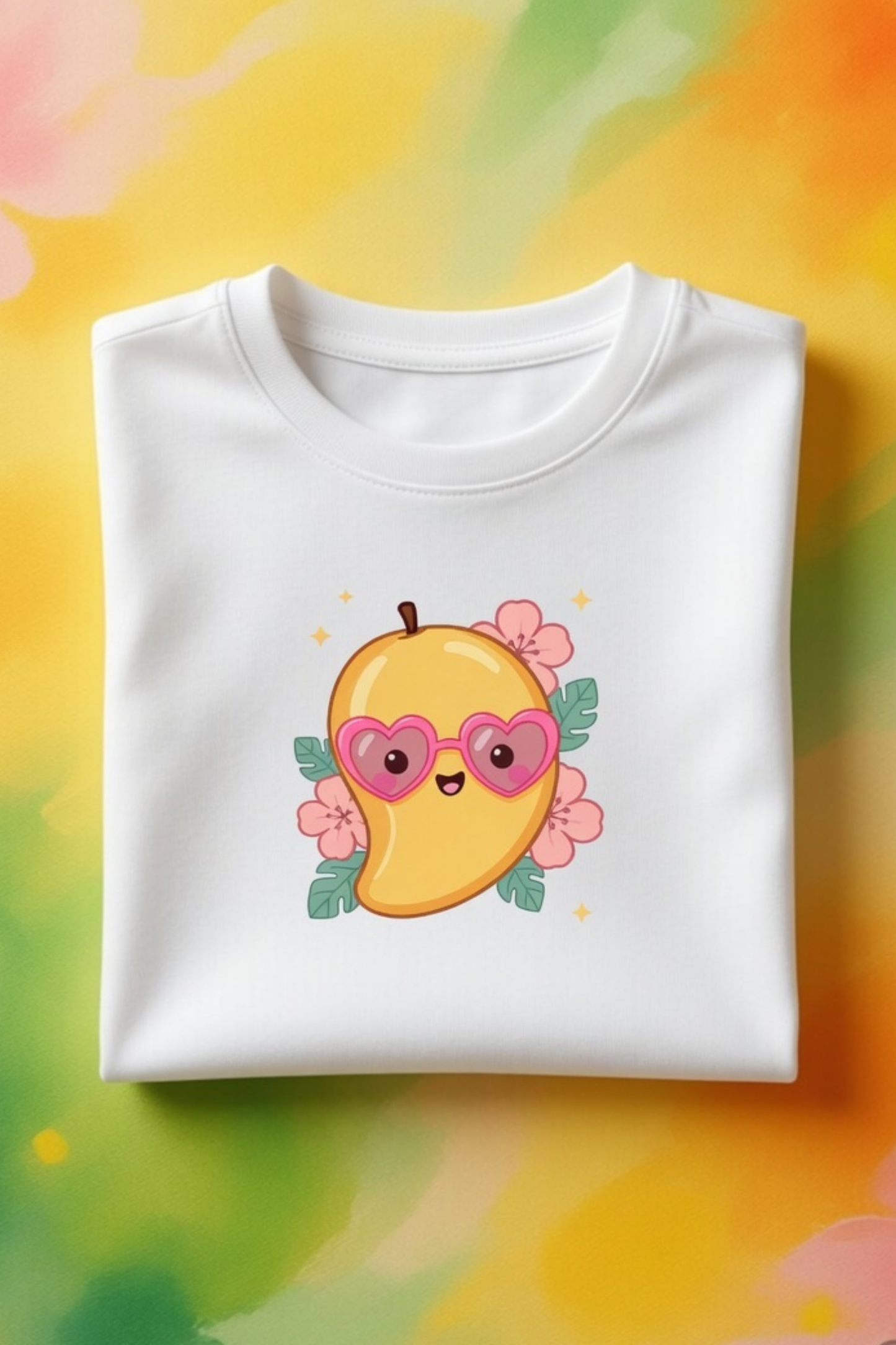 Mango Baby Tee – Cute Summer Crop Top