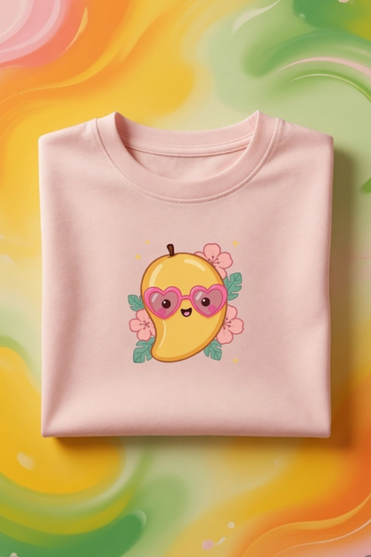 Mango Baby Tee – Cute Summer Crop Top