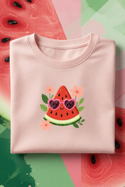 Watermelon Baby Tee – Cute Summer Crop Top