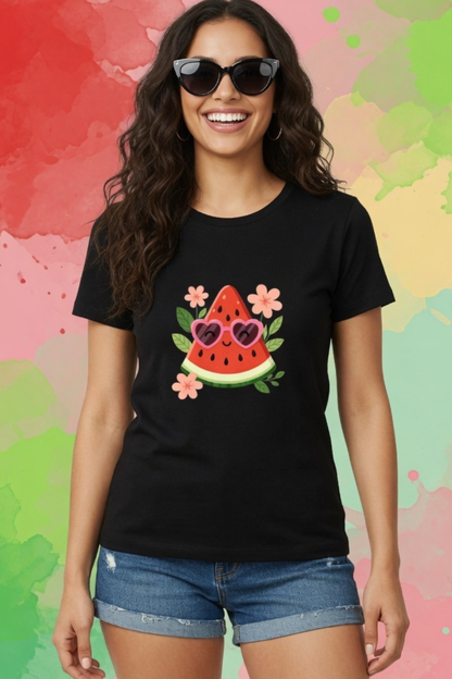 Watermelon Sugar Crew Neck T-Shirt – Cute Pastel Summer Tee