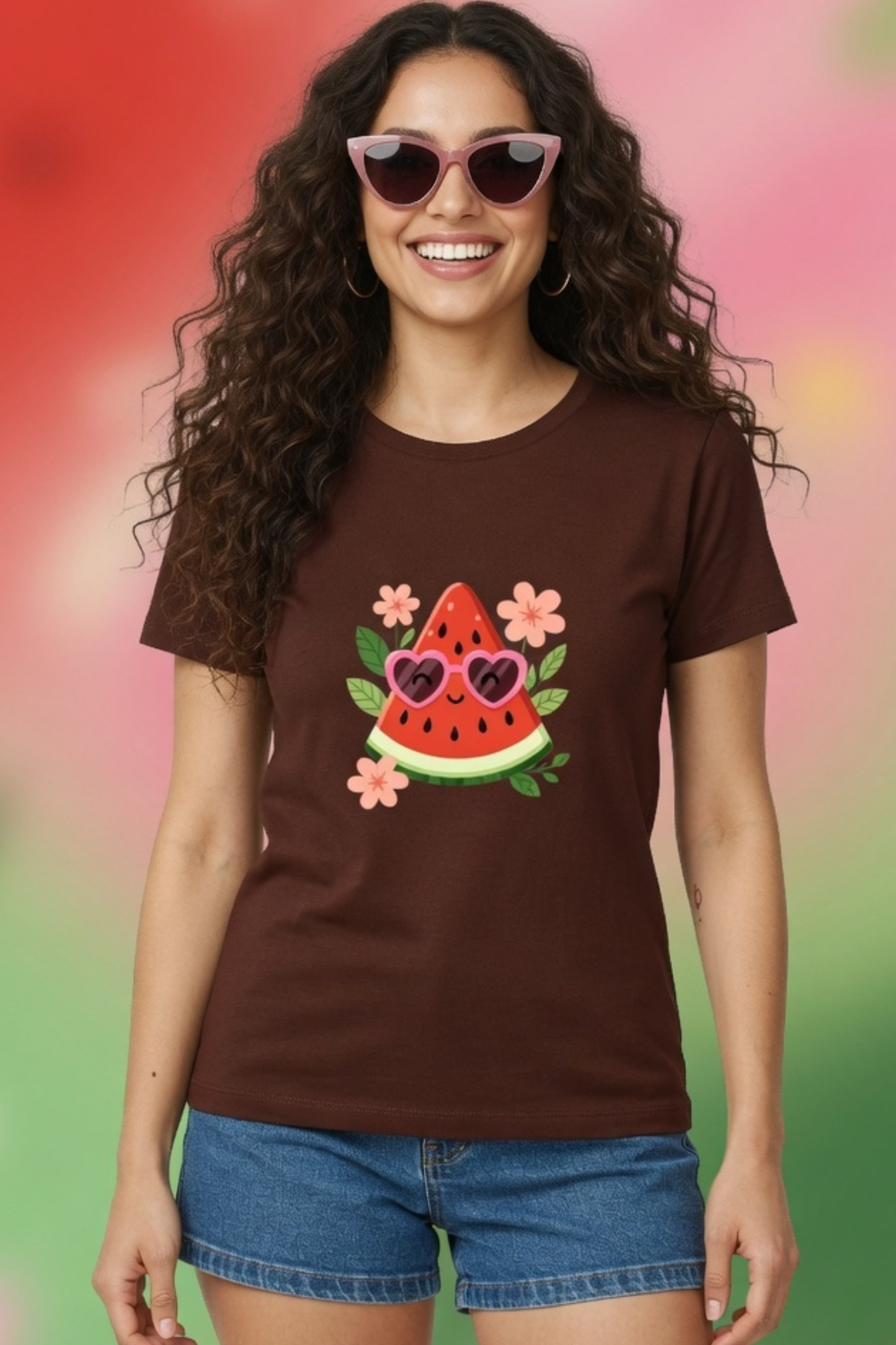 Watermelon Sugar Crew Neck T-Shirt – Cute Pastel Summer Tee