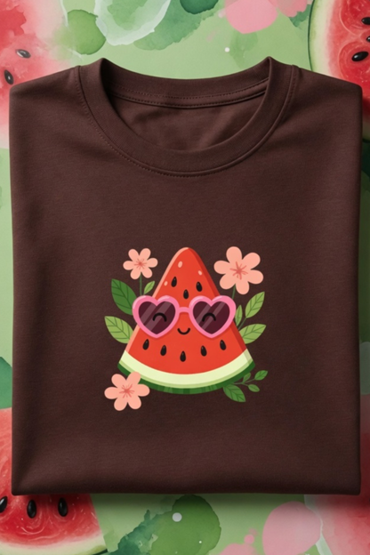 Watermelon Sugar Crew Neck T-Shirt – Cute Pastel Summer Tee