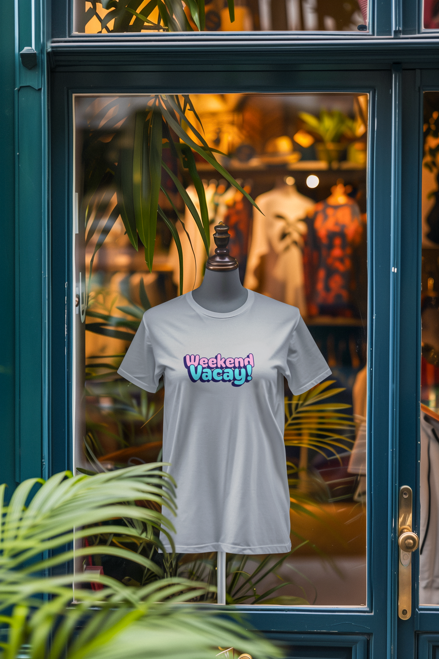 Miss Minimalism - Weekend Vacay Round Neck Tshirts