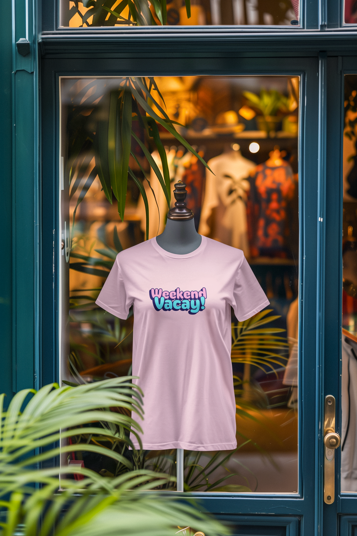 Miss Minimalism - Weekend Vacay Round Neck Tshirts