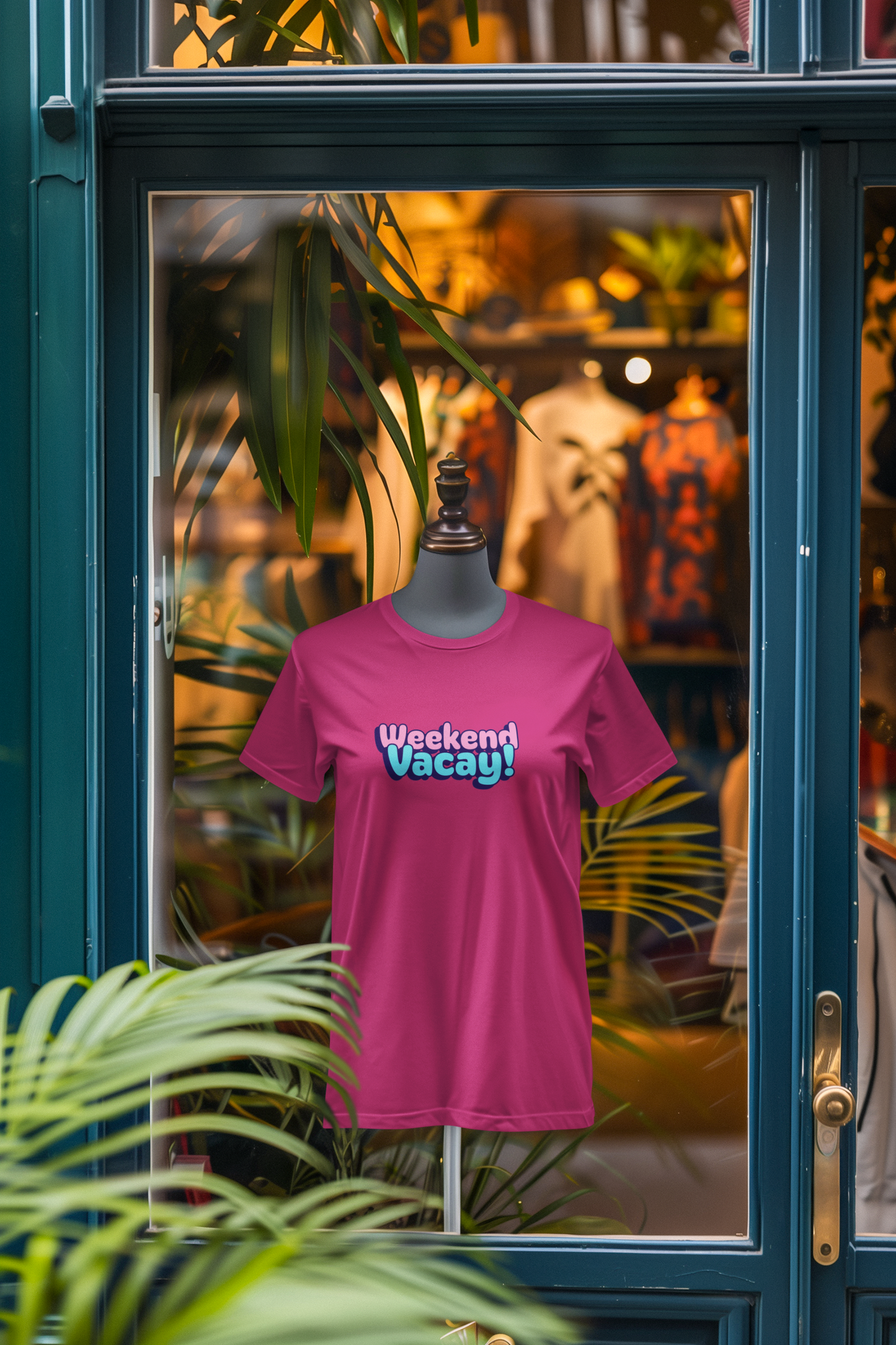 Miss Minimalism - Weekend Vacay Round Neck Tshirts