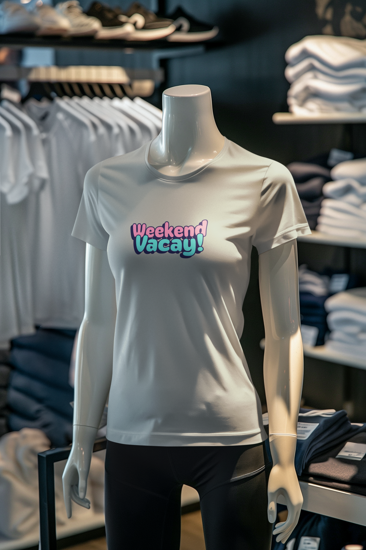 Miss Minimalism - Weekend Vacay Round Neck Tshirts