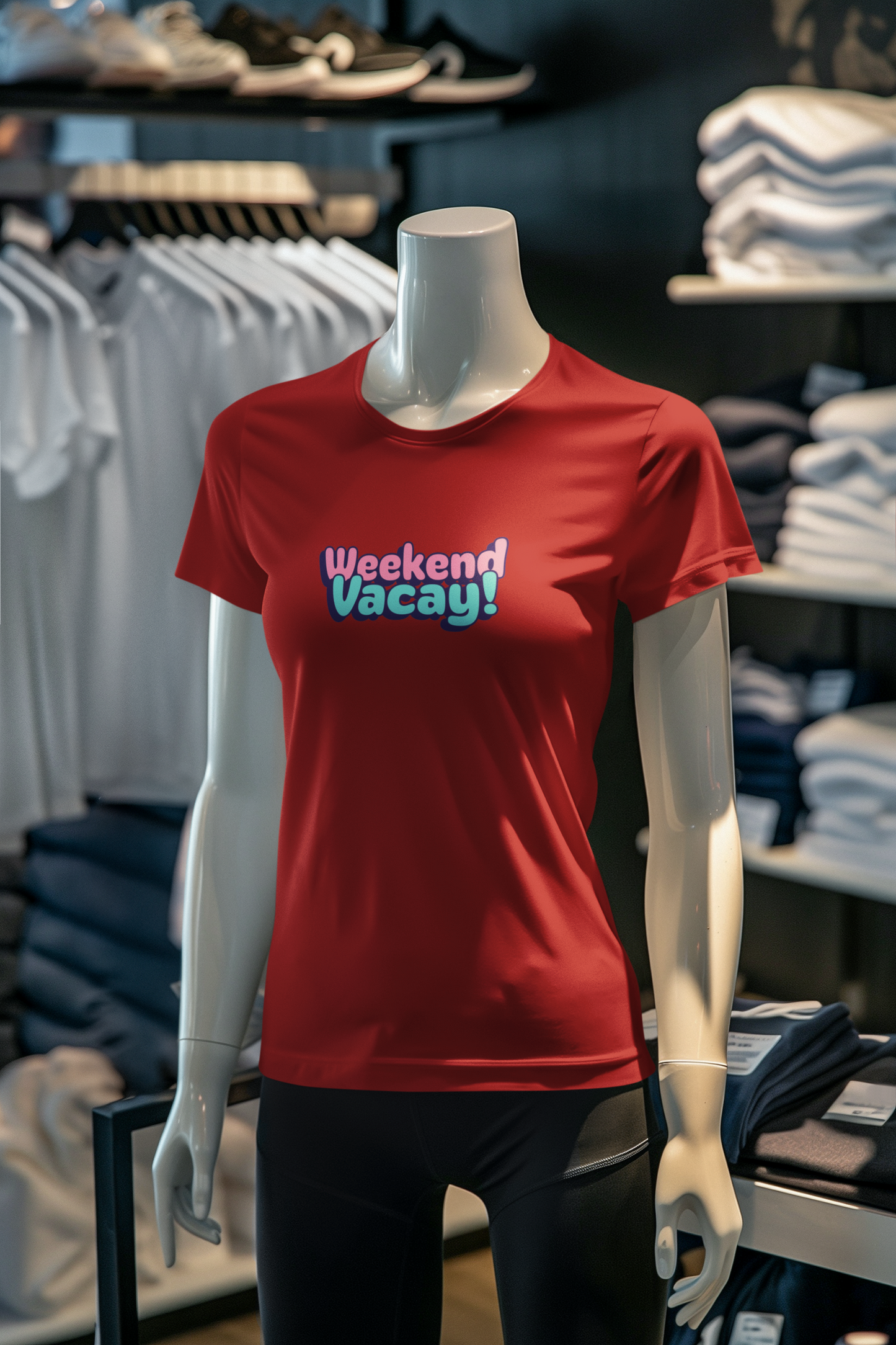 Miss Minimalism - Weekend Vacay Round Neck Tshirts