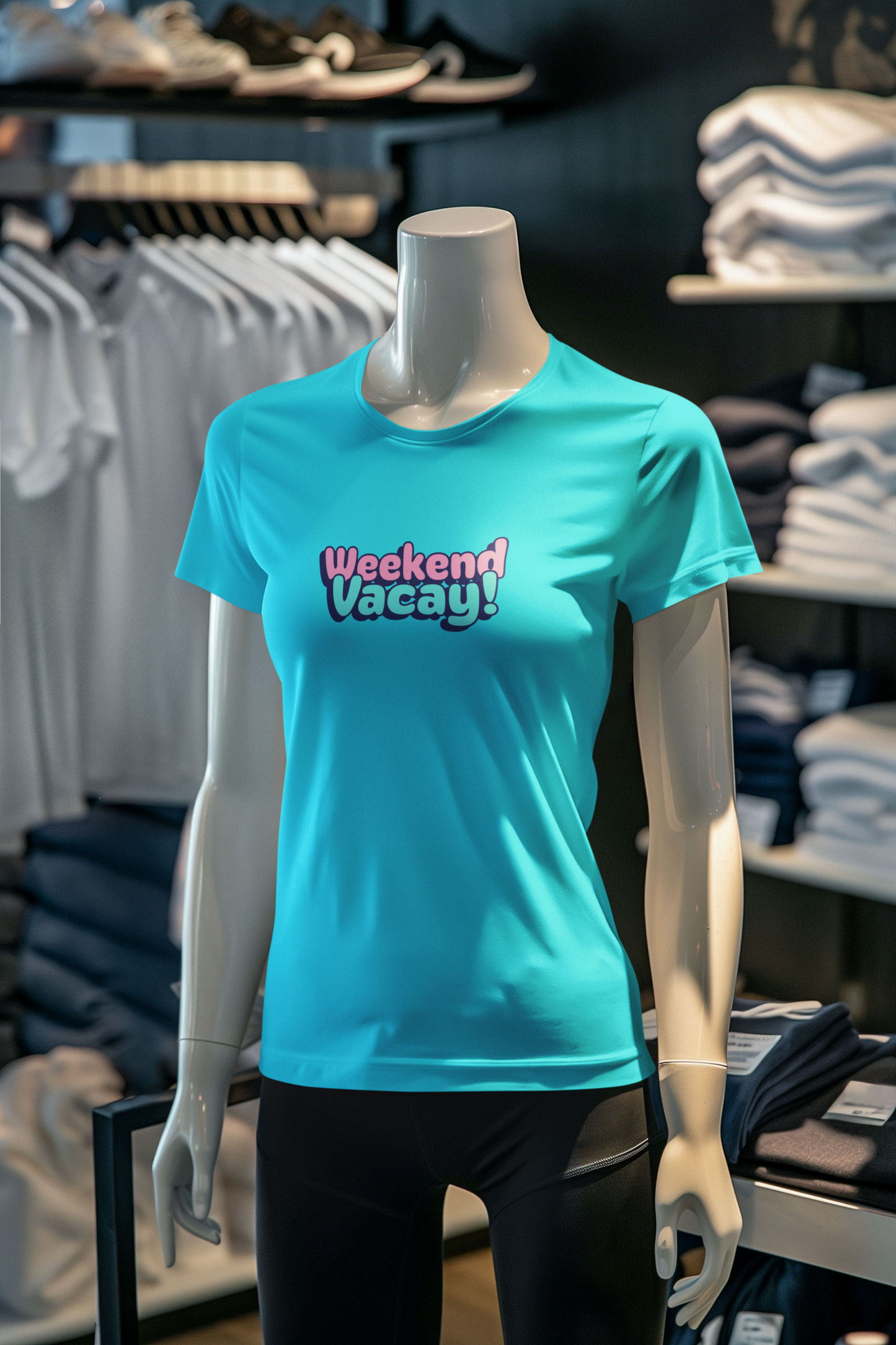 Miss Minimalism - Weekend Vacay Round Neck Tshirts