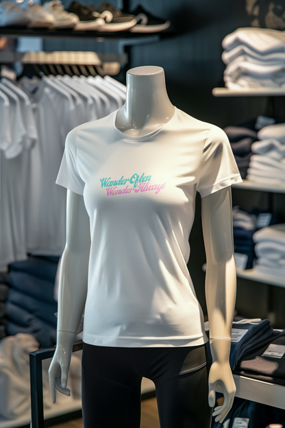 Miss Minimalism - Wander Often Wonder Always Roundneck Tshirt