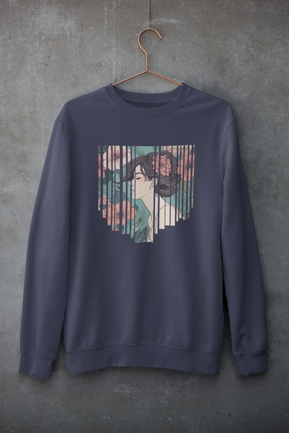 Floral Muse Sweatshirt by Miss Minimalism