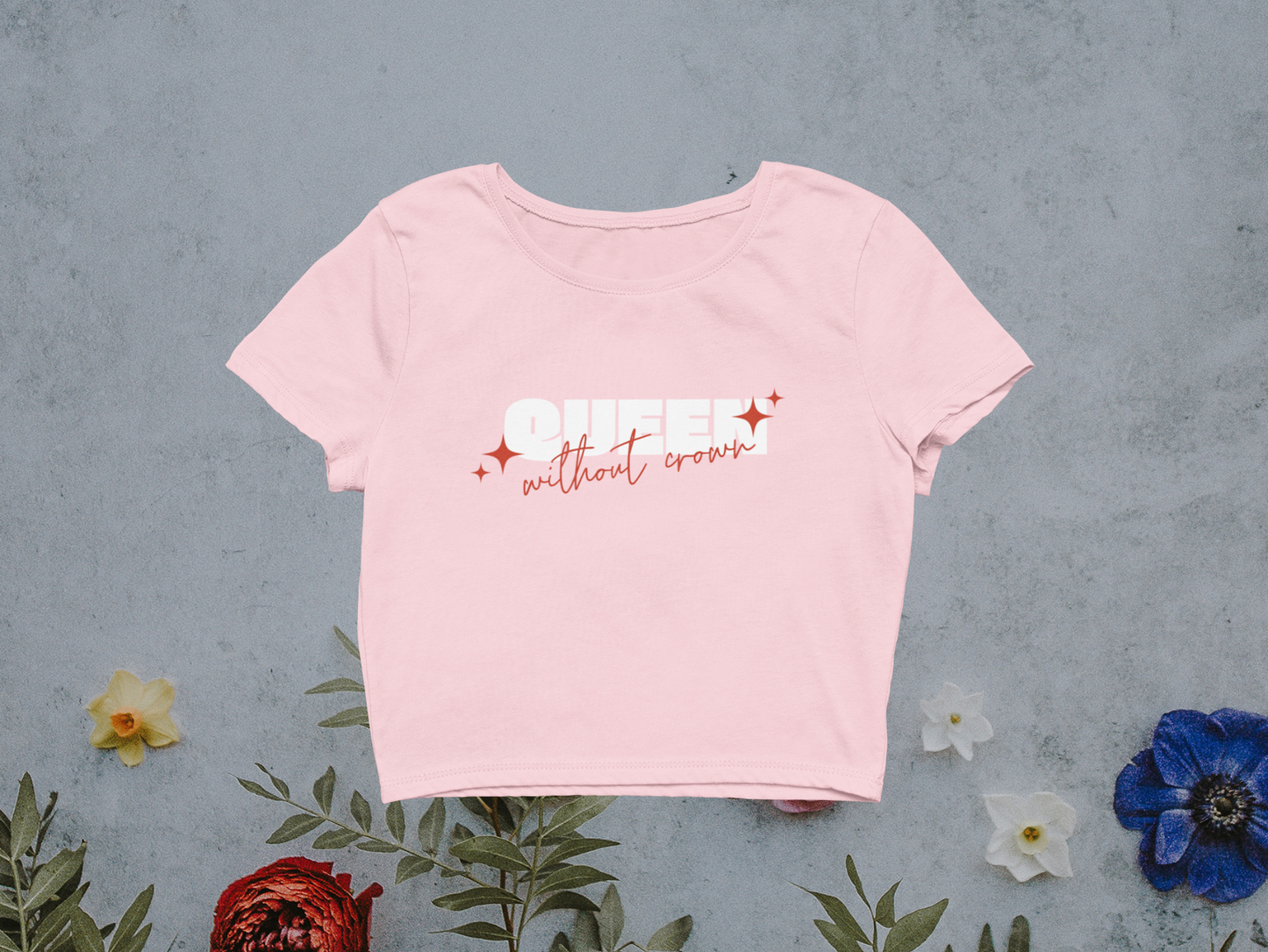 Miss Minimalism Queen Without Crown - Croptop